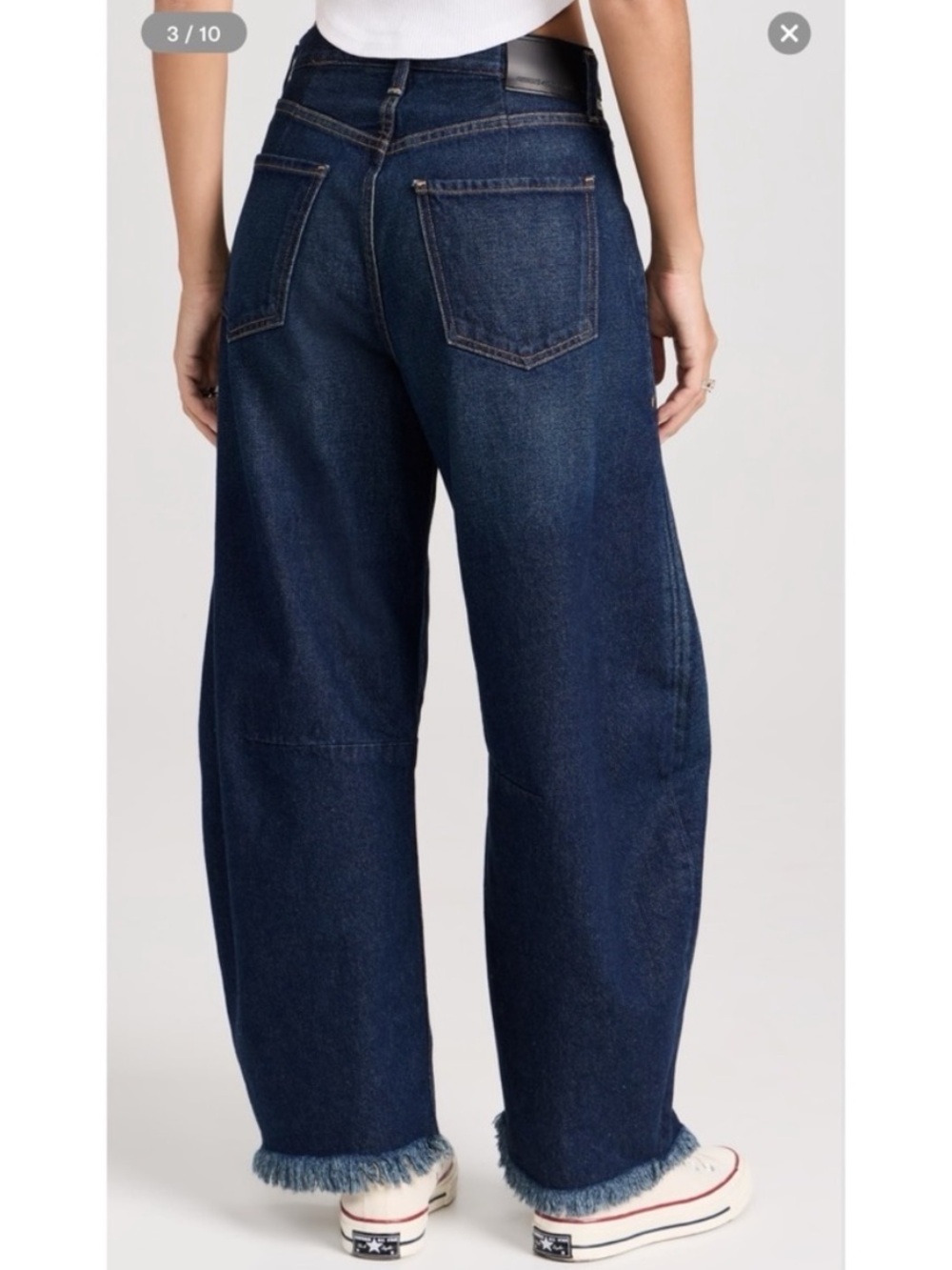 Citizens of Humanity Horseshoe Jean in Bravo Dark Wash Denim Size 23 NWT New - Picture 3 of 14